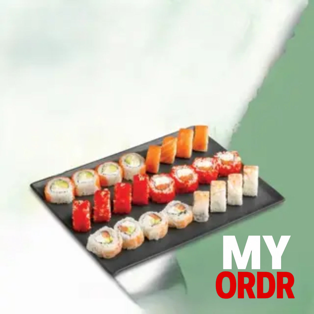 Pack Sushi mixte (24  pcs) cru et crunchy