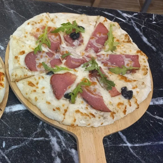 Pizza jambon de dinde