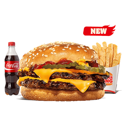 Menu Double bbq xxl