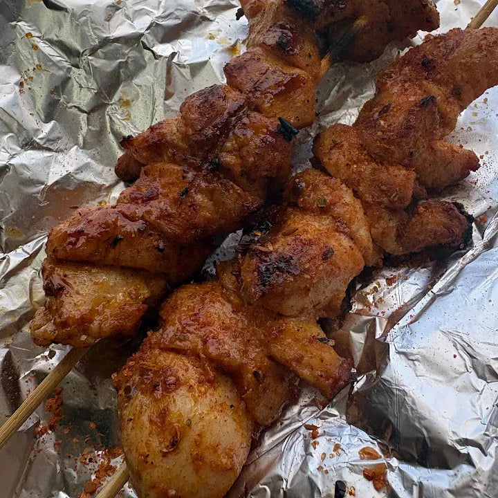 Menu Brochettes De Poulet