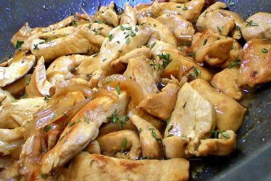دجاج مقطع شرائح